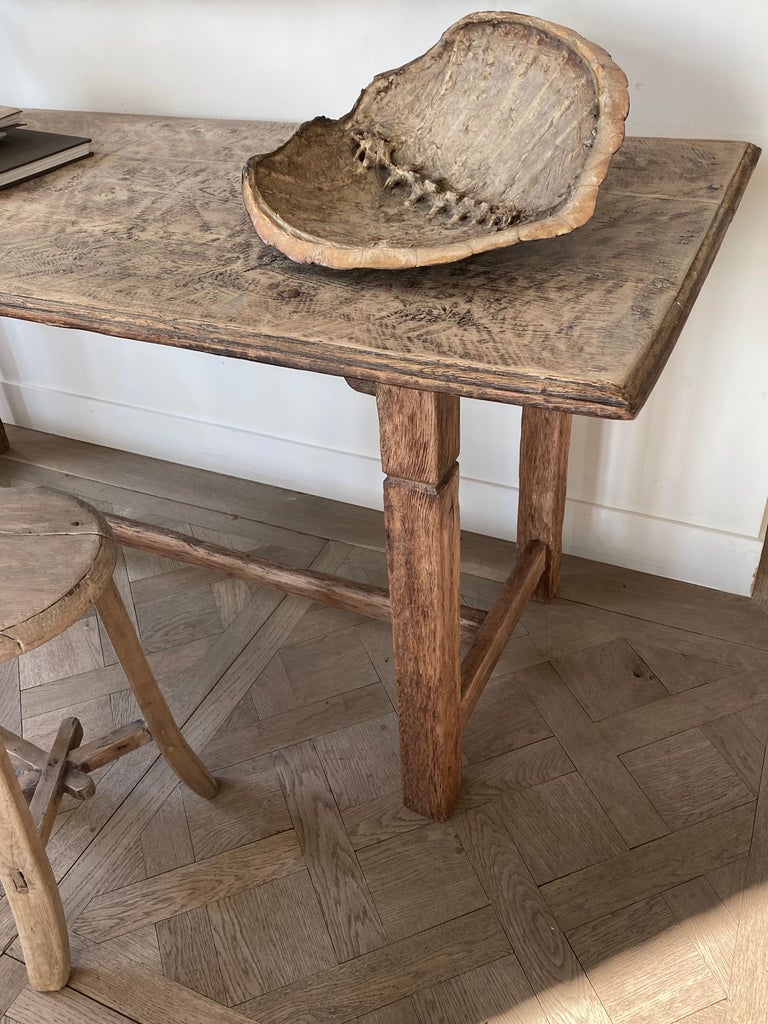 19th Century Belgian Oak Desk In Good Condition In Nijlen, BE
