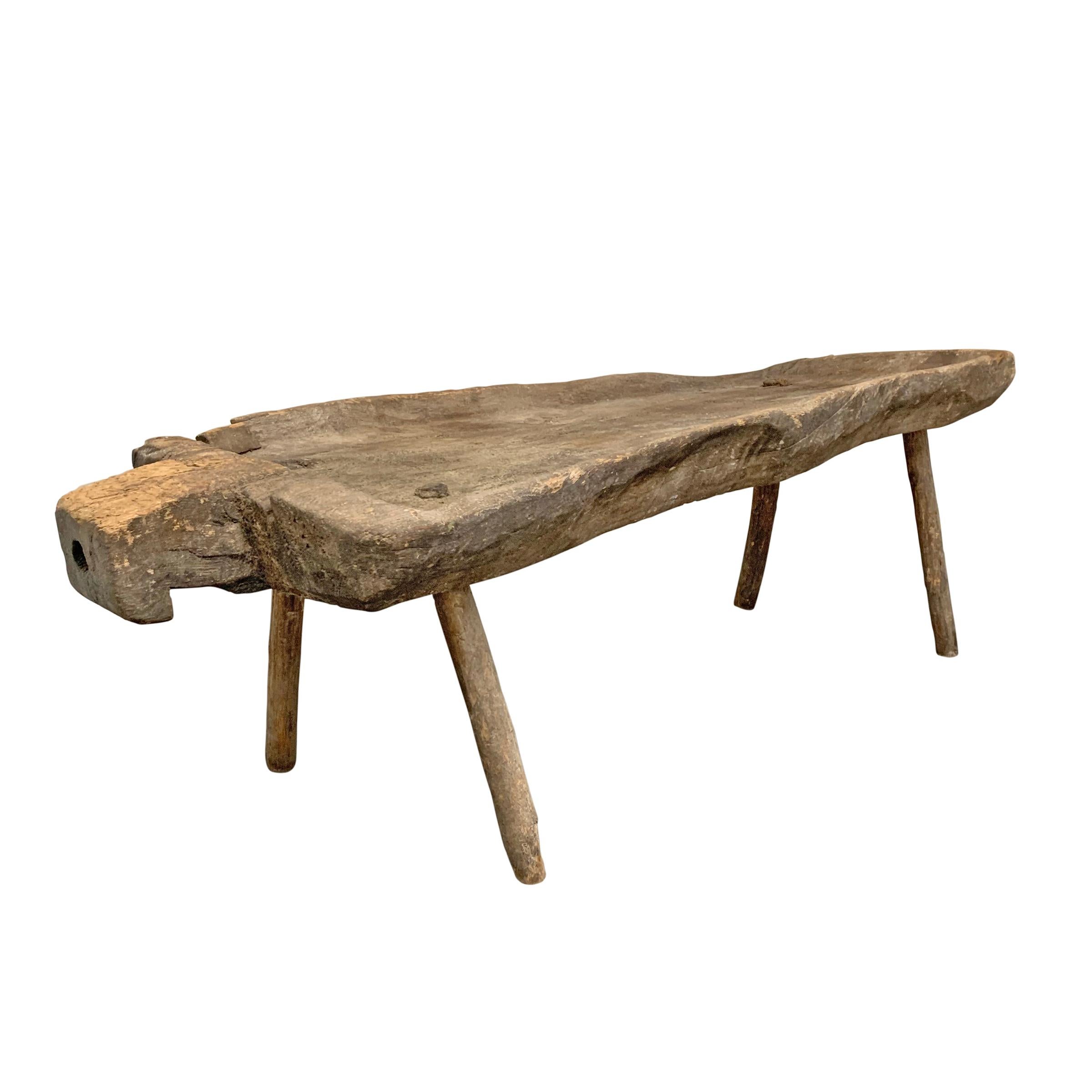 Wood 19th Century Belgian Sanglier Table