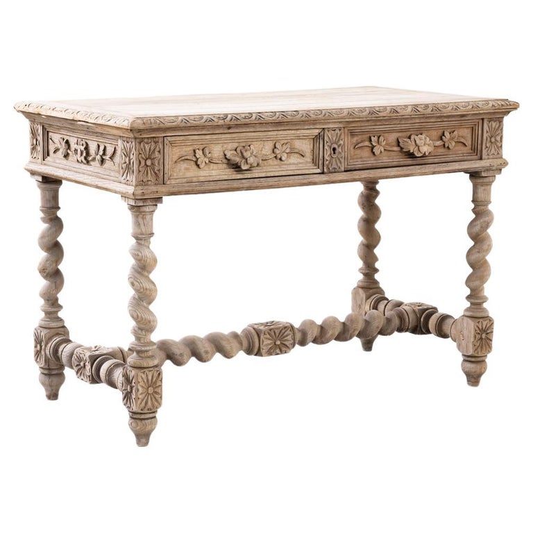 19th Century Belgian Wooden Side Table For Sale at 1stDibs