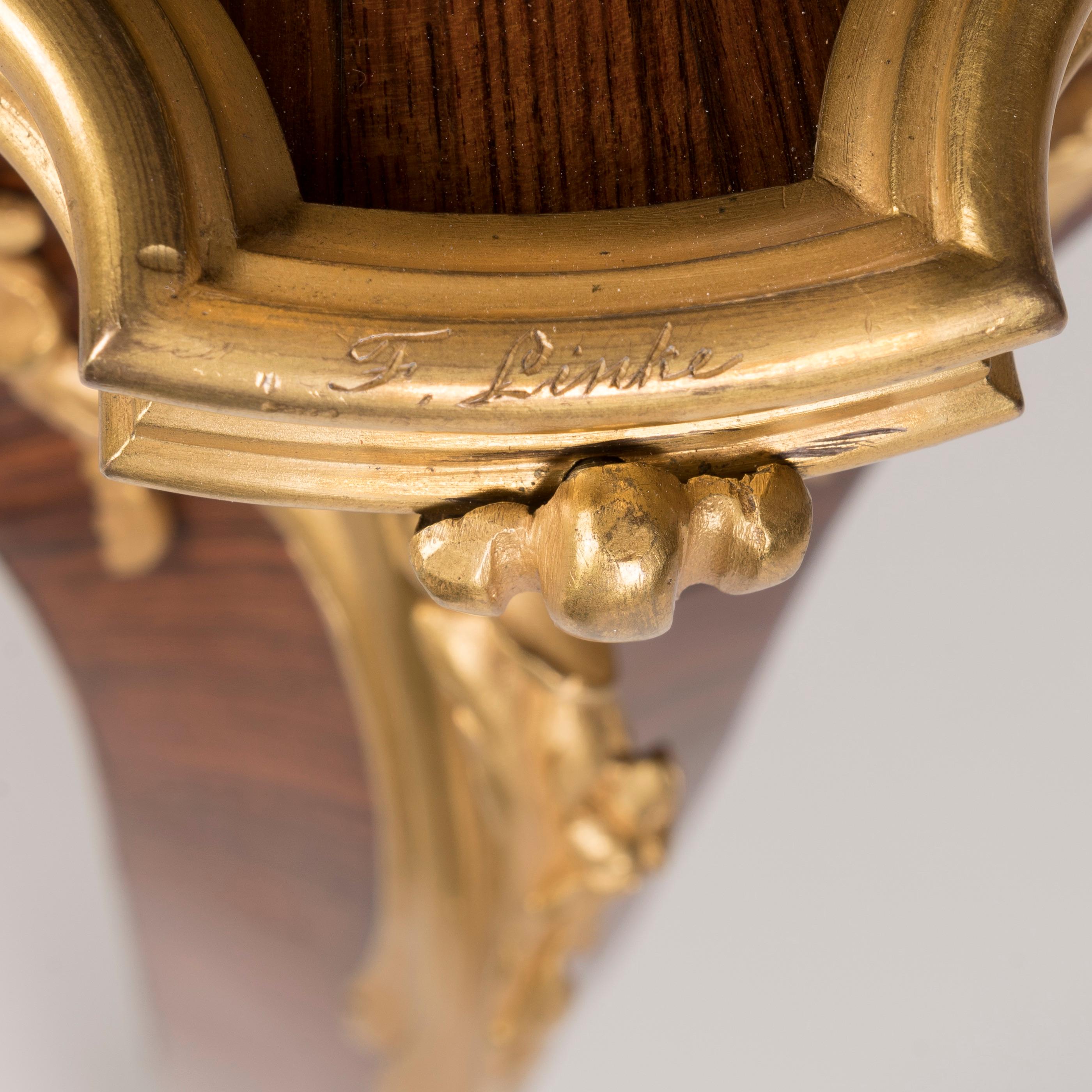 19th Century Belle Époque Tea Table with Removable Tray by François Linke For Sale 6