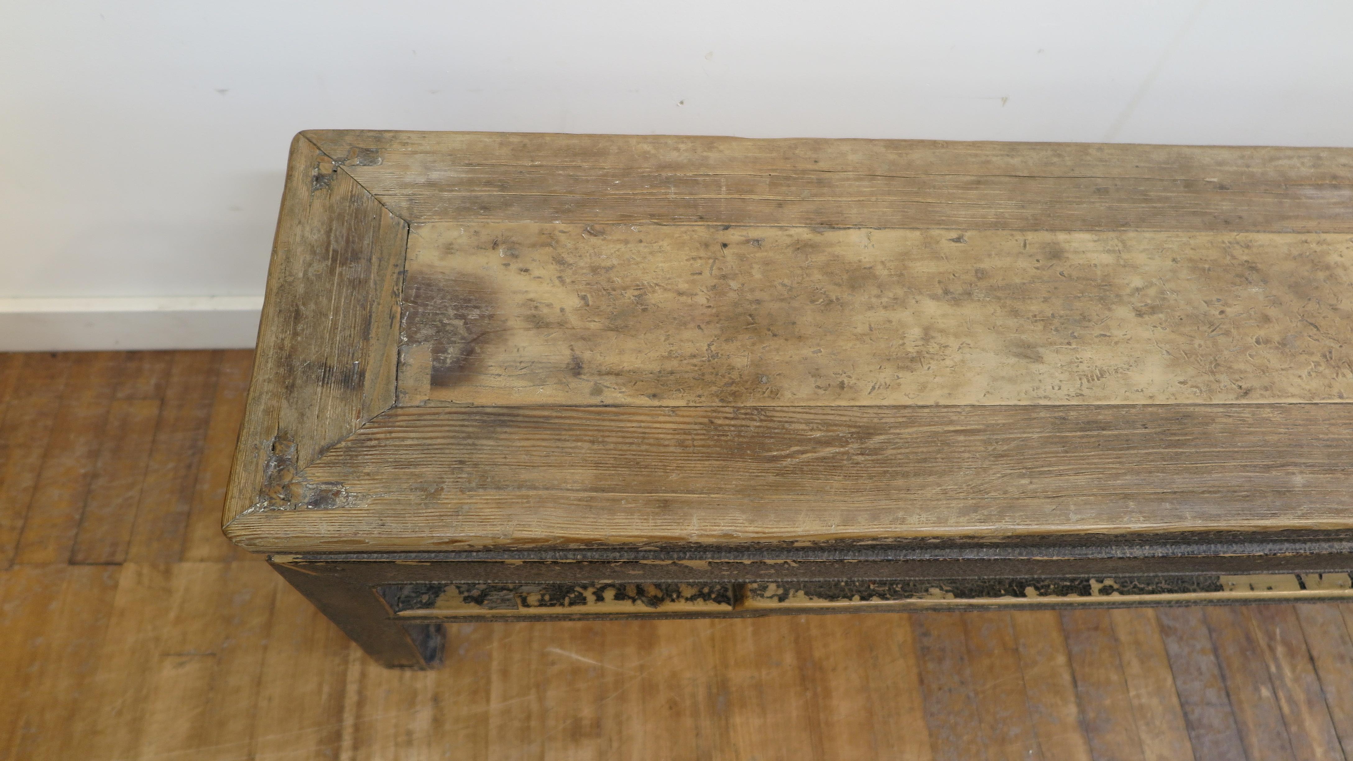 Chinese 19th Century Bench For Sale