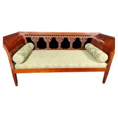 19Th CENTURY BENCH IN MAHOGANY