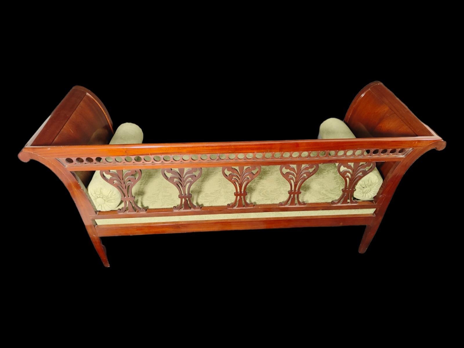 Anglo-Indian 19Th CENTURY BENCH IN MAHOGANY  For Sale