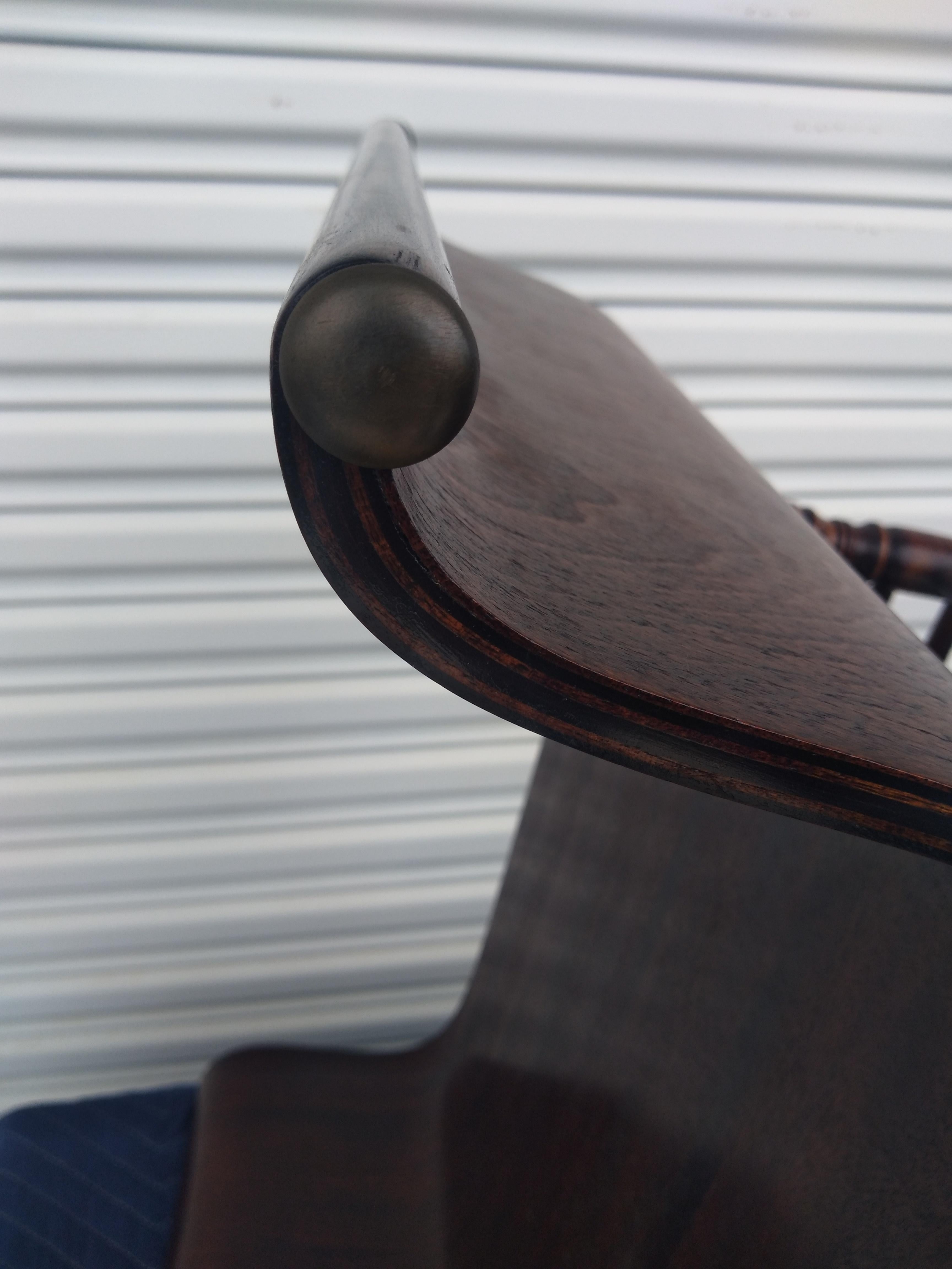 Aesthetic Movement 19th Century Bentwood Bobbin Vanity Stool