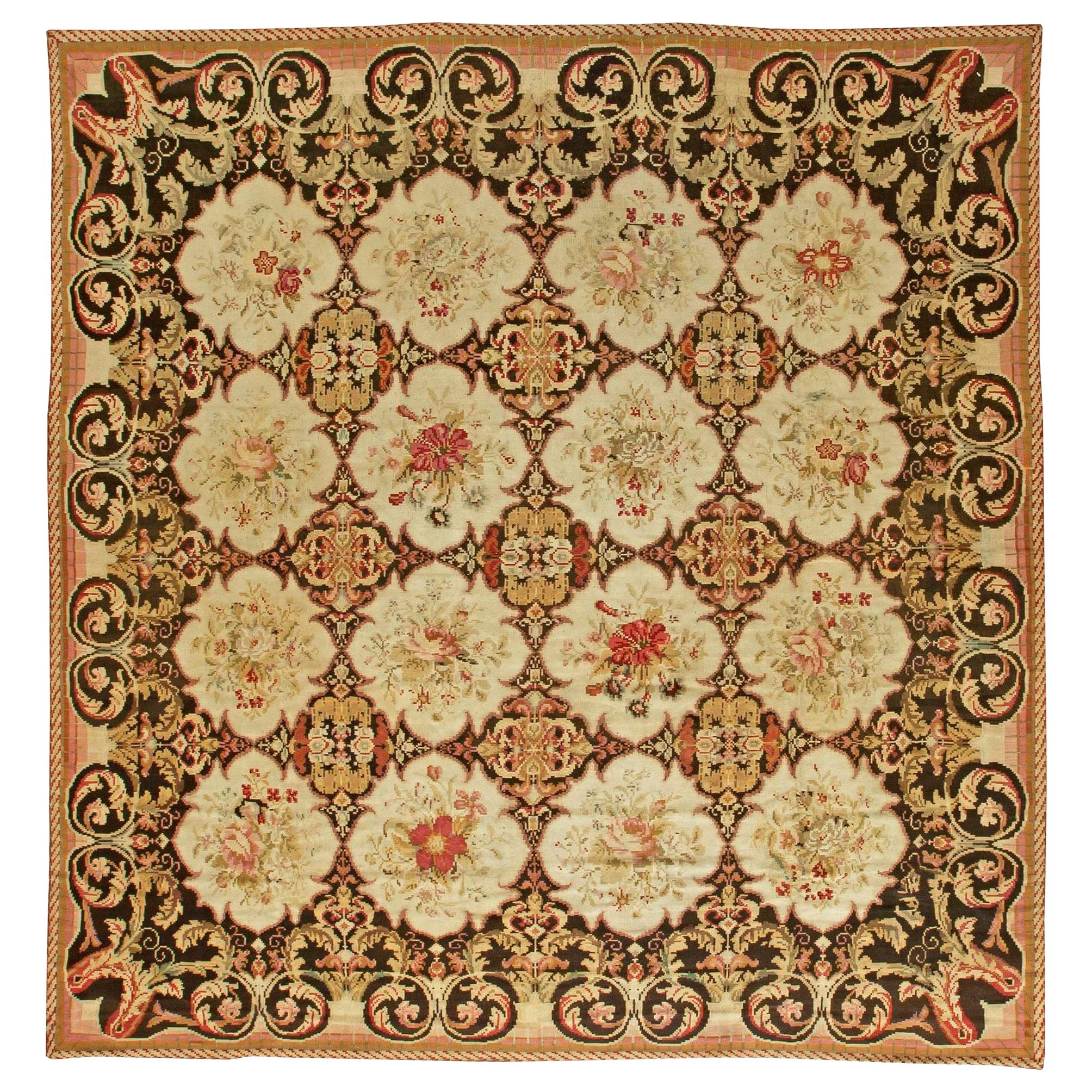 Authentic 19th Century Bessarabian Handmade Rug