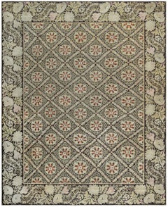 19th Century Bessarabian Handmade Wool Rug