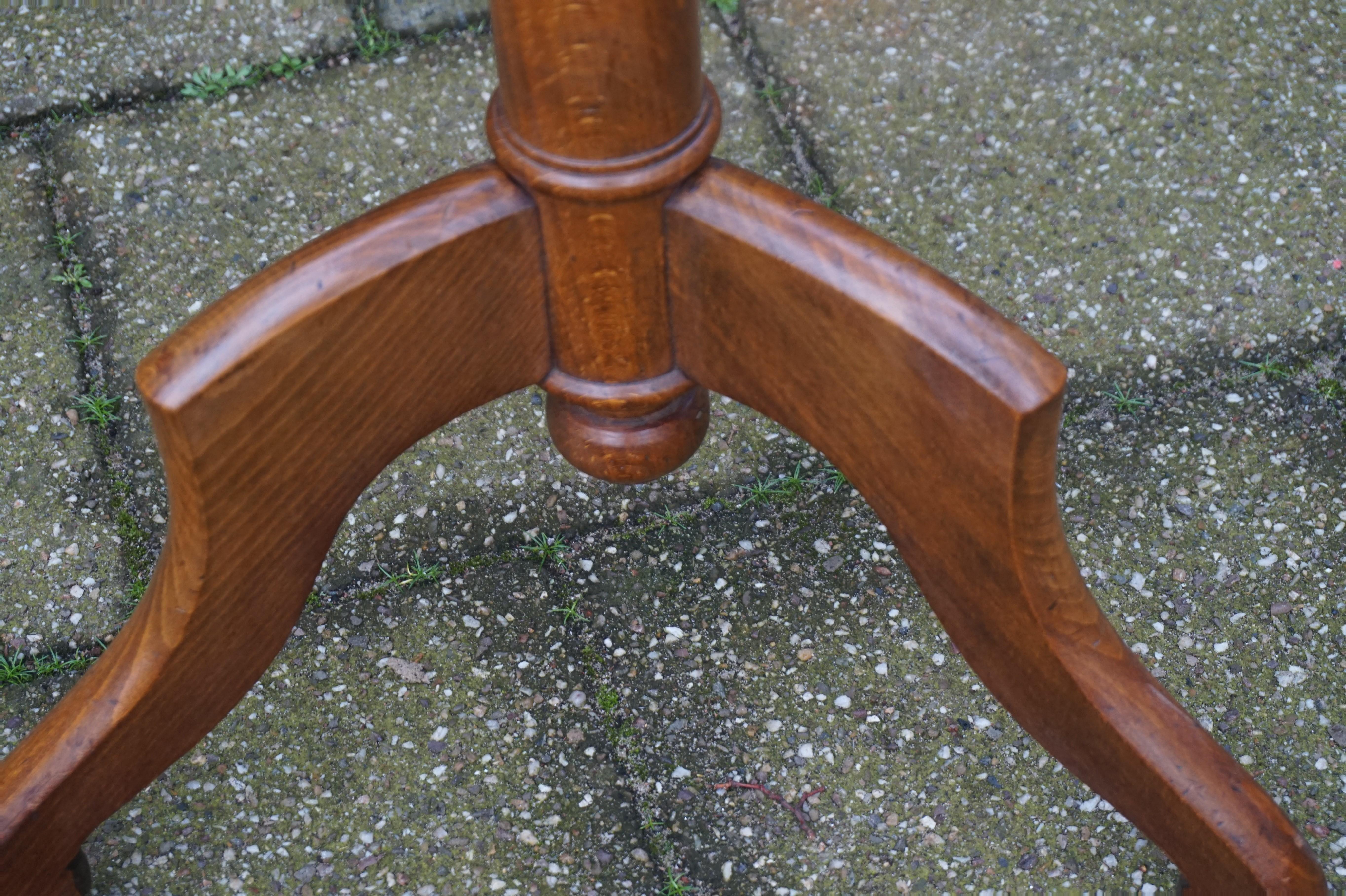 19th Century Biedermeier Adjustable Wooden Duet Sheet Music Stand AAA+ Condition 8