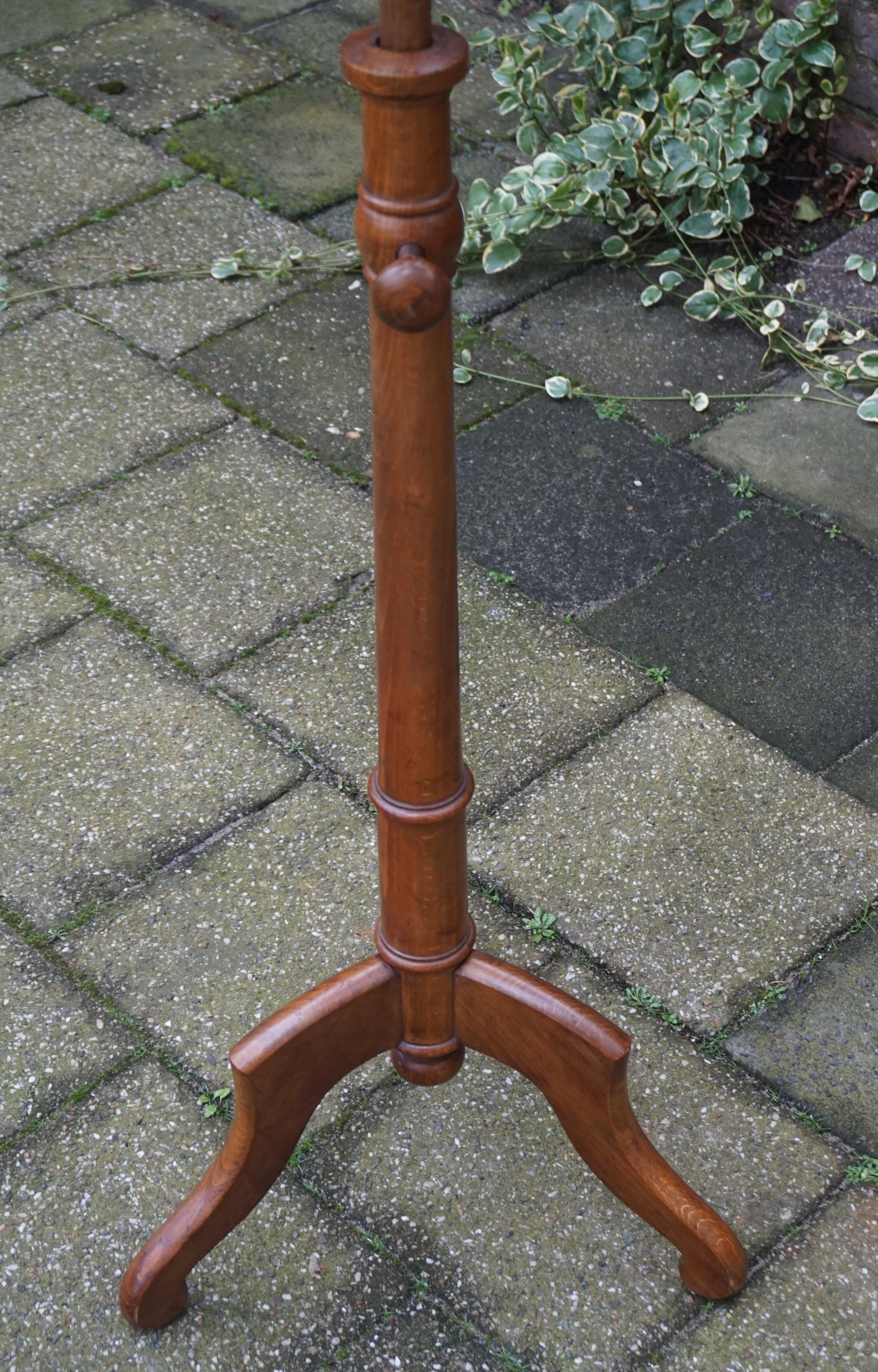 Dutch 19th Century Biedermeier Adjustable Wooden Duet Sheet Music Stand AAA+ Condition
