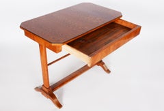 19th Century Biedermeier Ash Writing desk, Austria - Vienna, Shellac