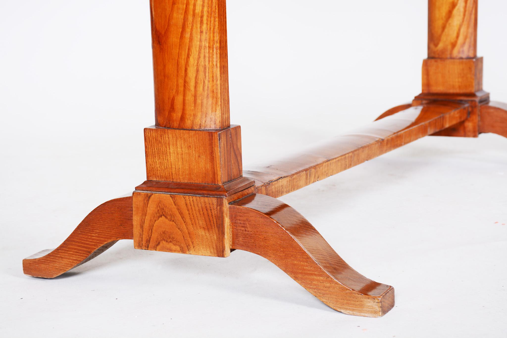 XIXe siècle Bureau Biedermeier du 19ème siècle, Autriche - Vienne, Shellac en vente