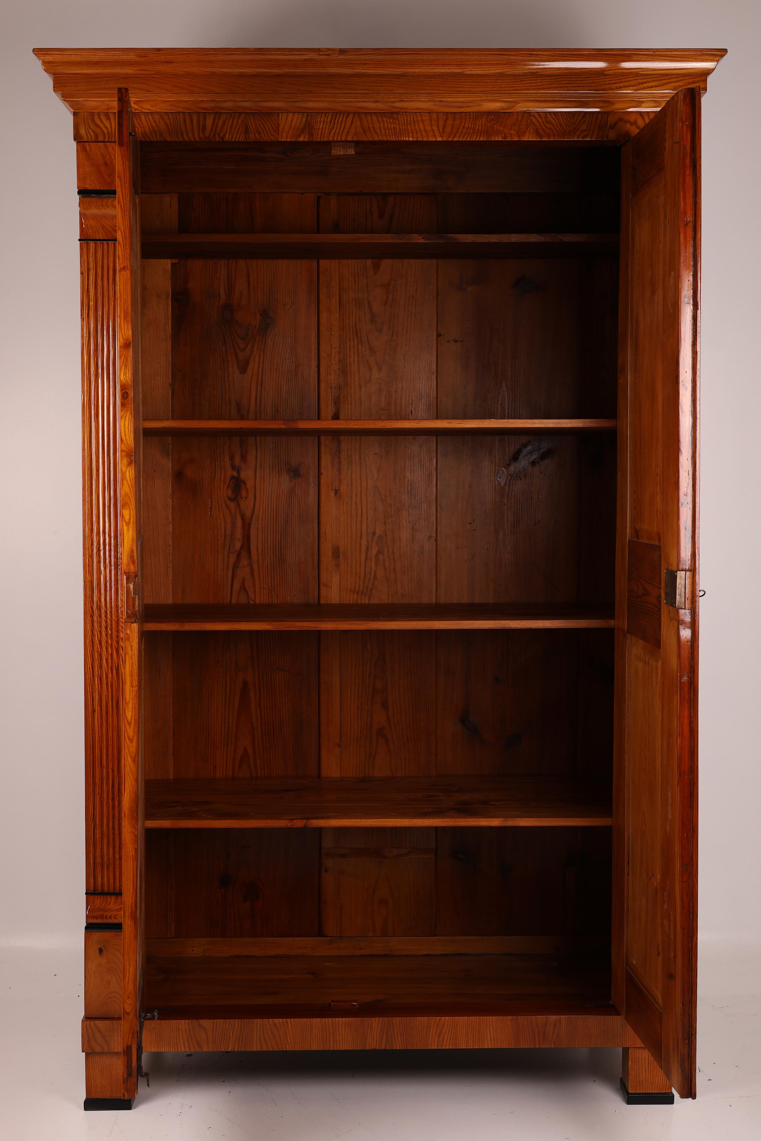 19th Century Biedermeier Ash Wardrobe, 1820–1825 For Sale 4