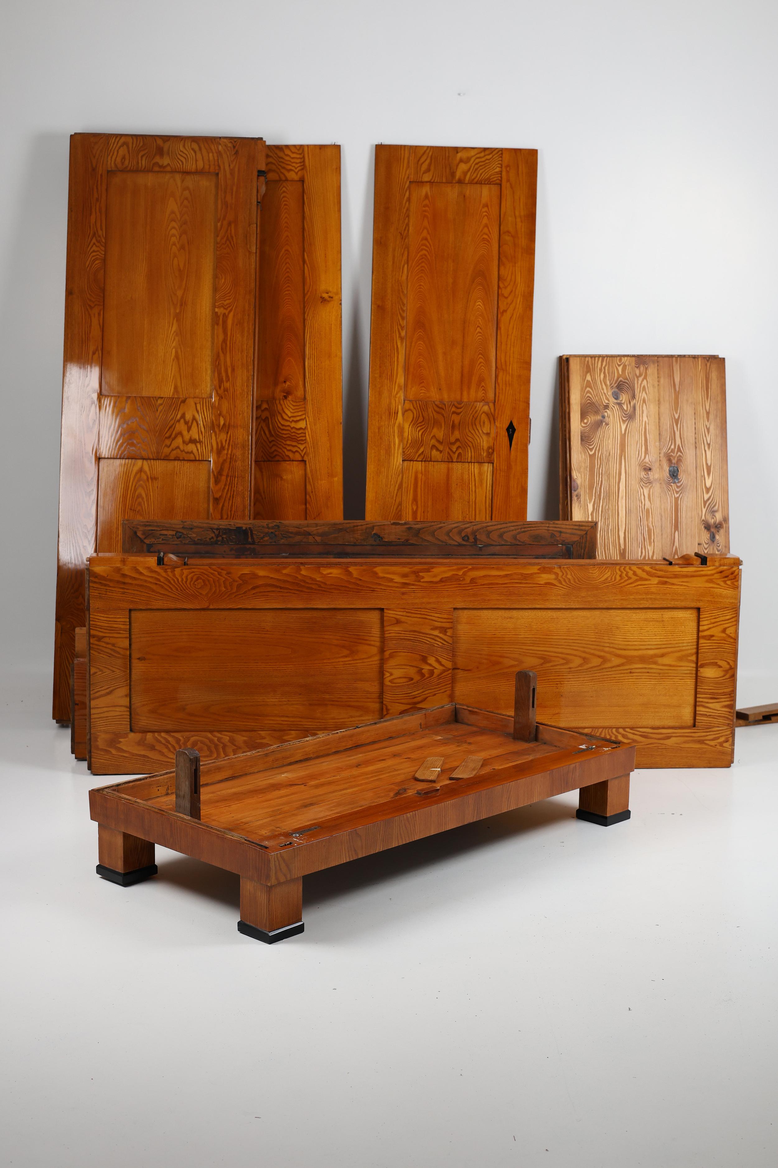 19th Century Biedermeier Ash Wardrobe, 1820–1825 For Sale 11