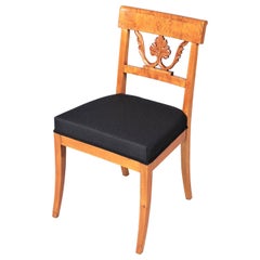 19th Century Biedermeier Chair, Birch, Northern Germany, circa 1835