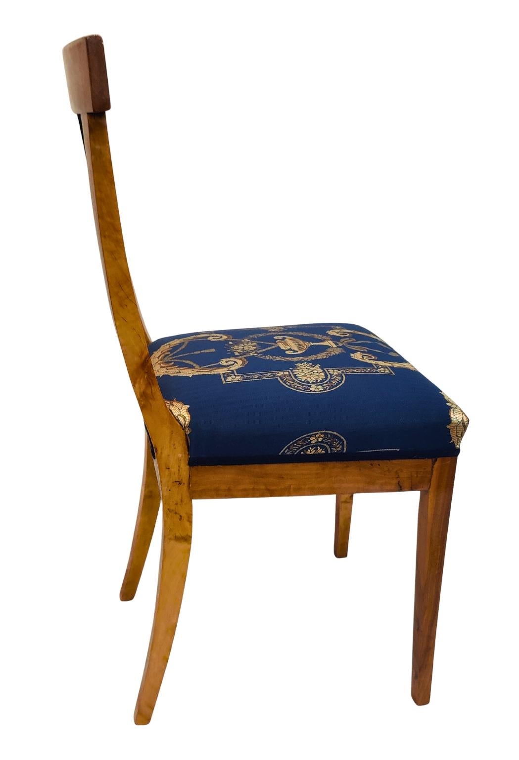 Sedia Biedermeier del XIX secolo in vendita 2