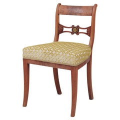 19th Century Biedermeier Chair Nutwood around 1820