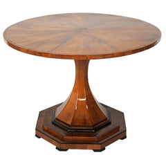 19th Century Biedermeier Cherry Salon Table. Vienna, c. 1820.