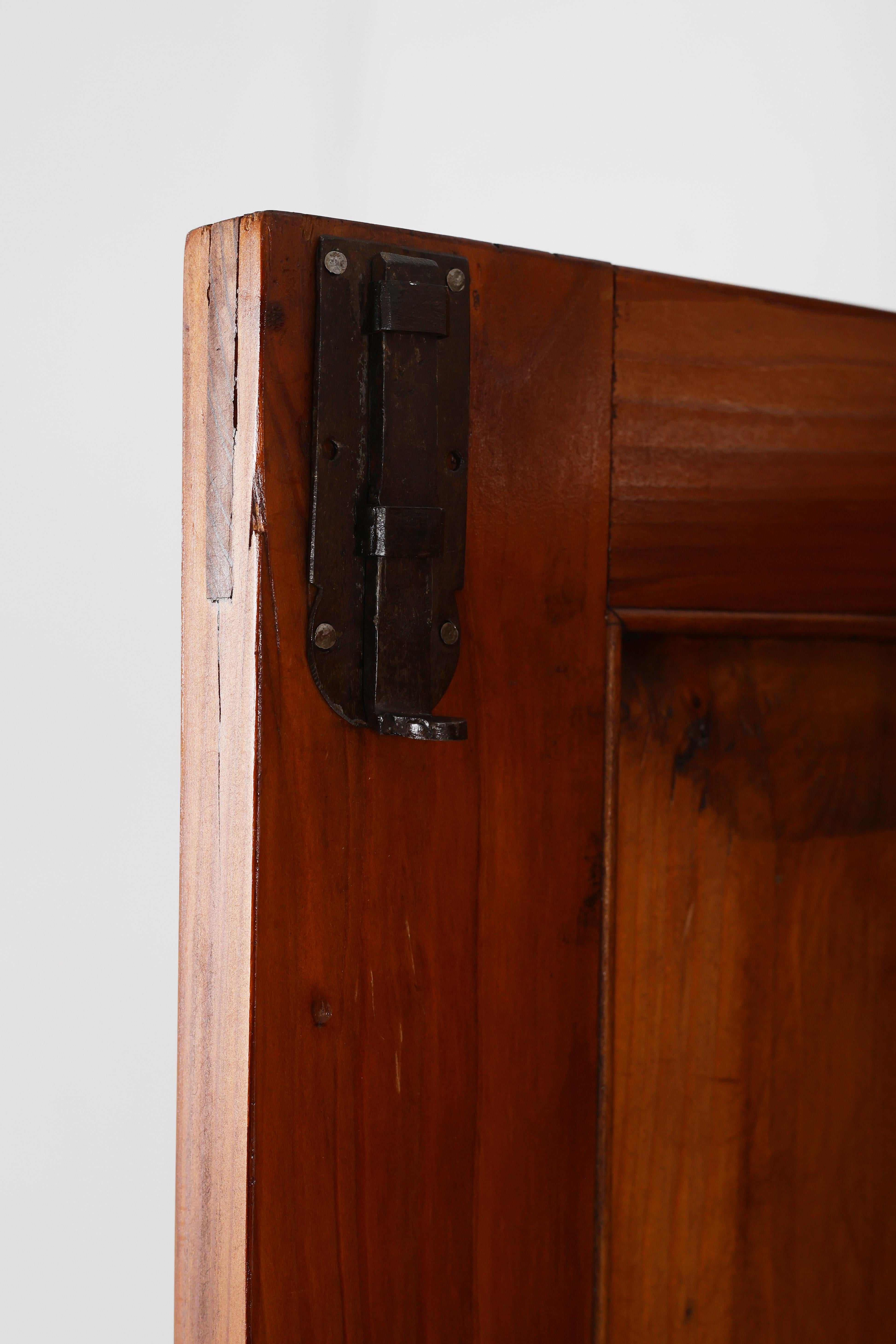 19th Century Biedermeier Cherry wood Wardrobe For Sale 8