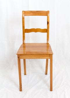 19th Century Biedermeier Cherrywood Chair