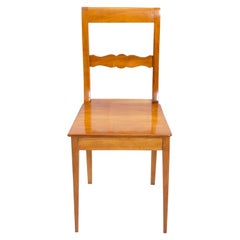 19th Century Biedermeier Cherrywood Chair