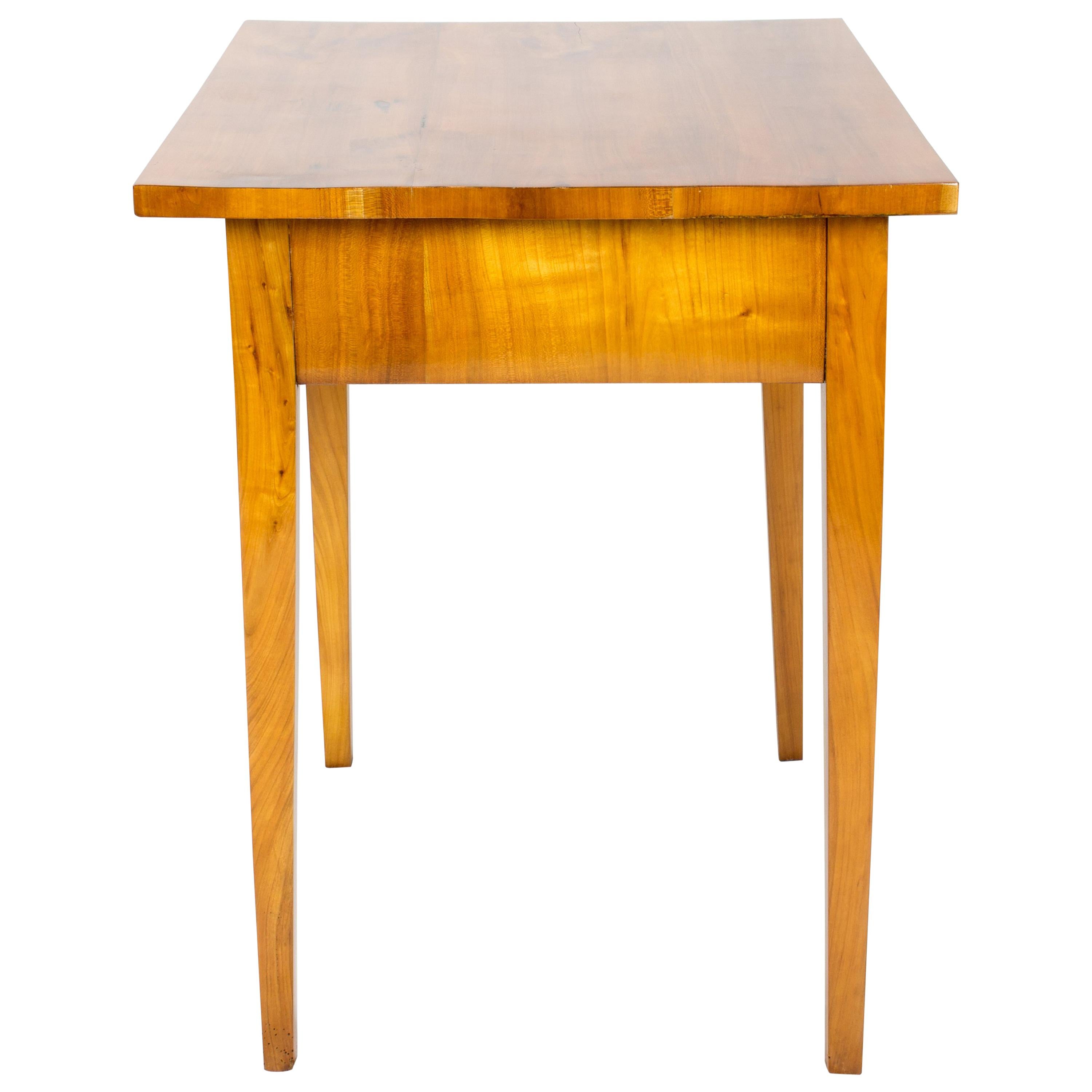 19th Century Biedermeier Cherrywood Side Table