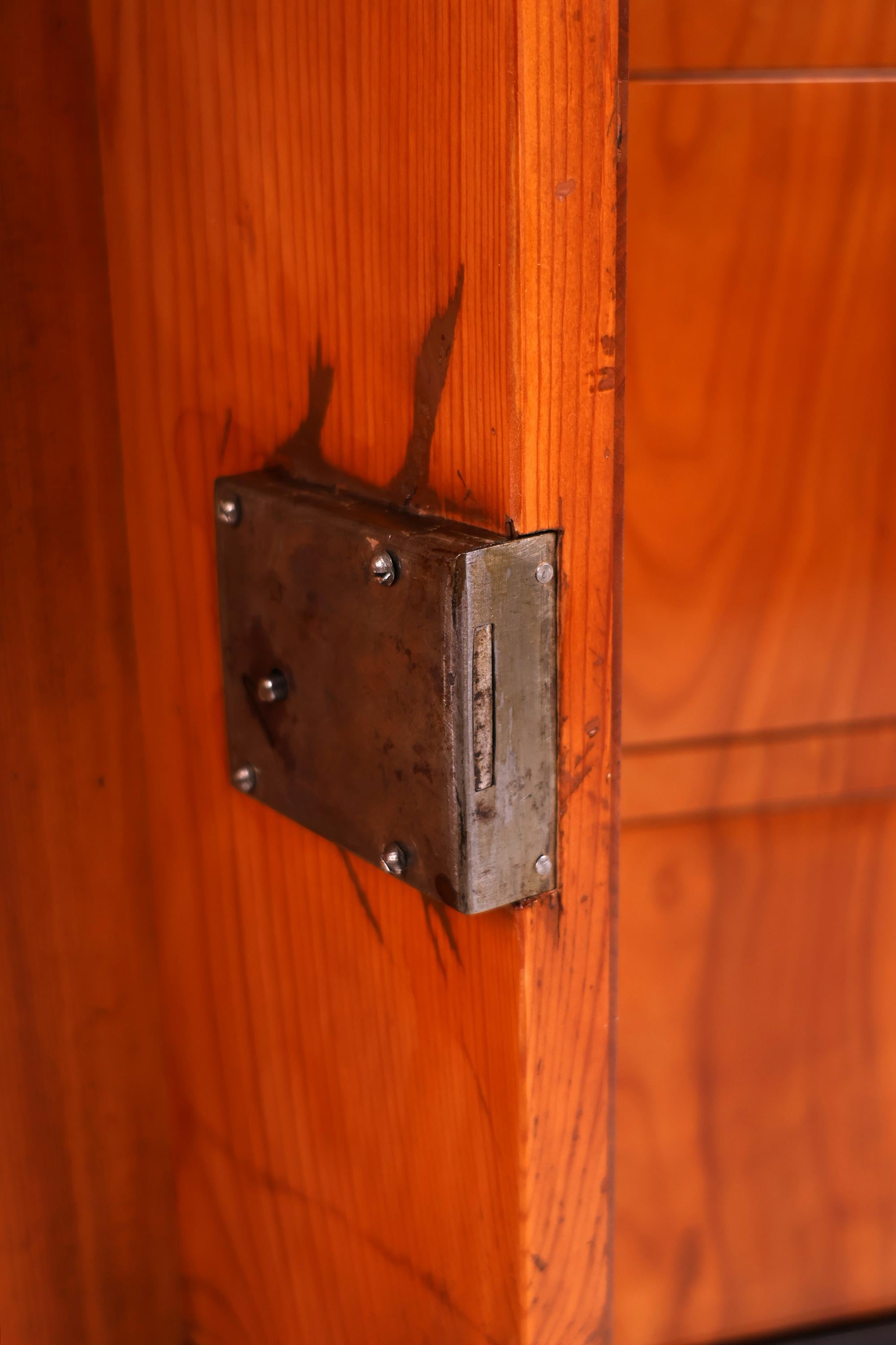 Cassettiera Biedermeier del XIX secolo, legno di Wood. in vendita 4