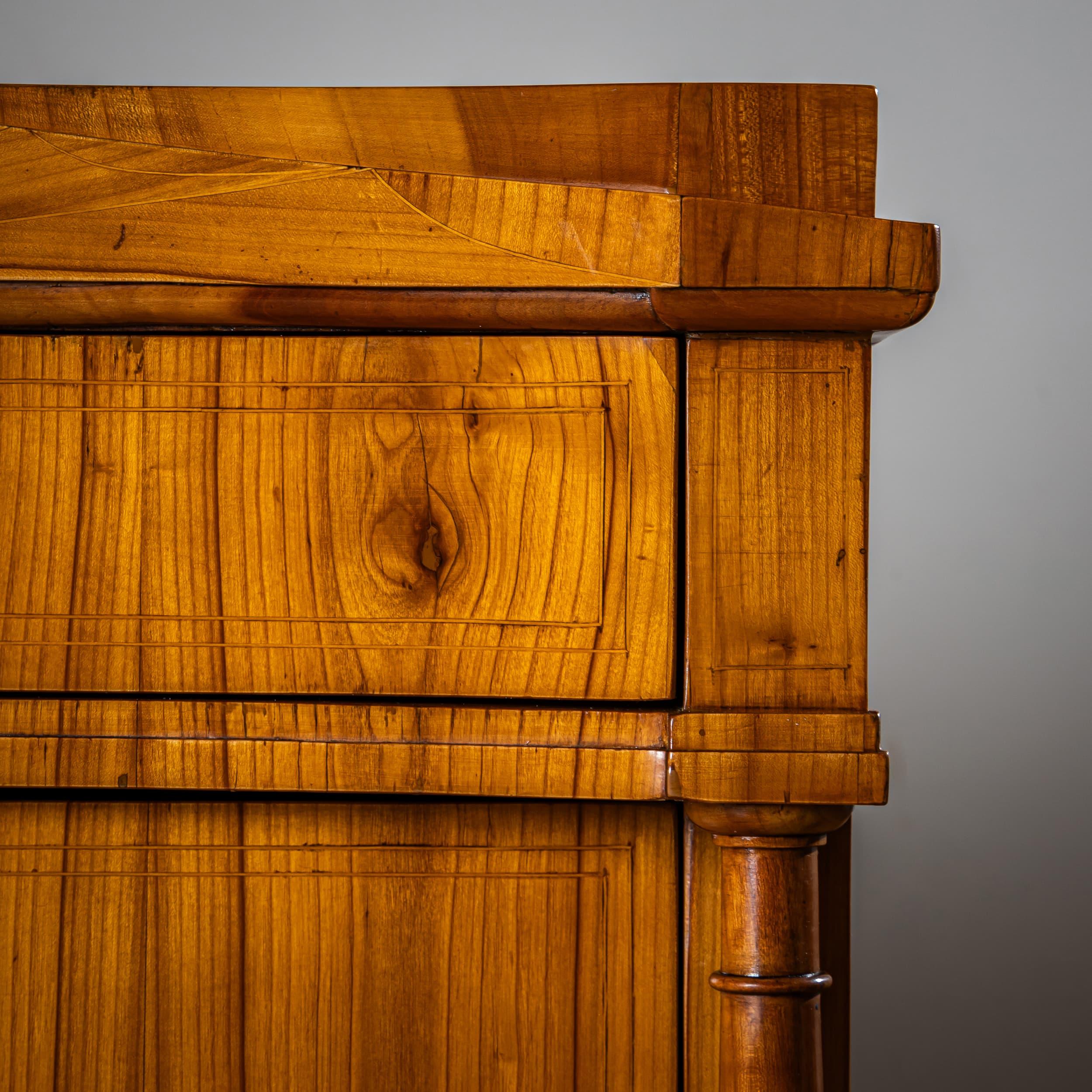19th Century Biedermeier Chest of Drawers For Sale 1