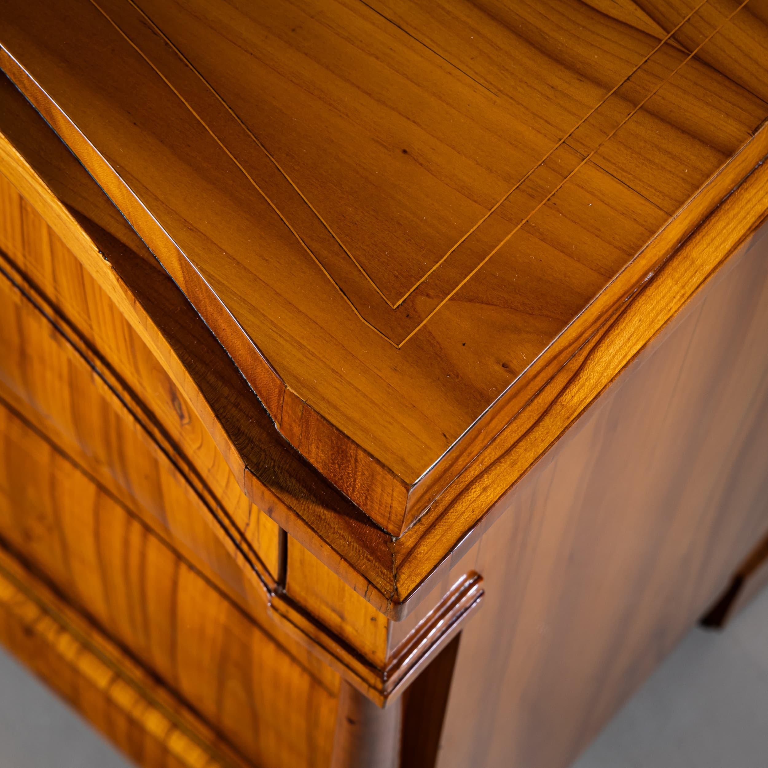 19th Century Biedermeier Chest of Drawers For Sale 3