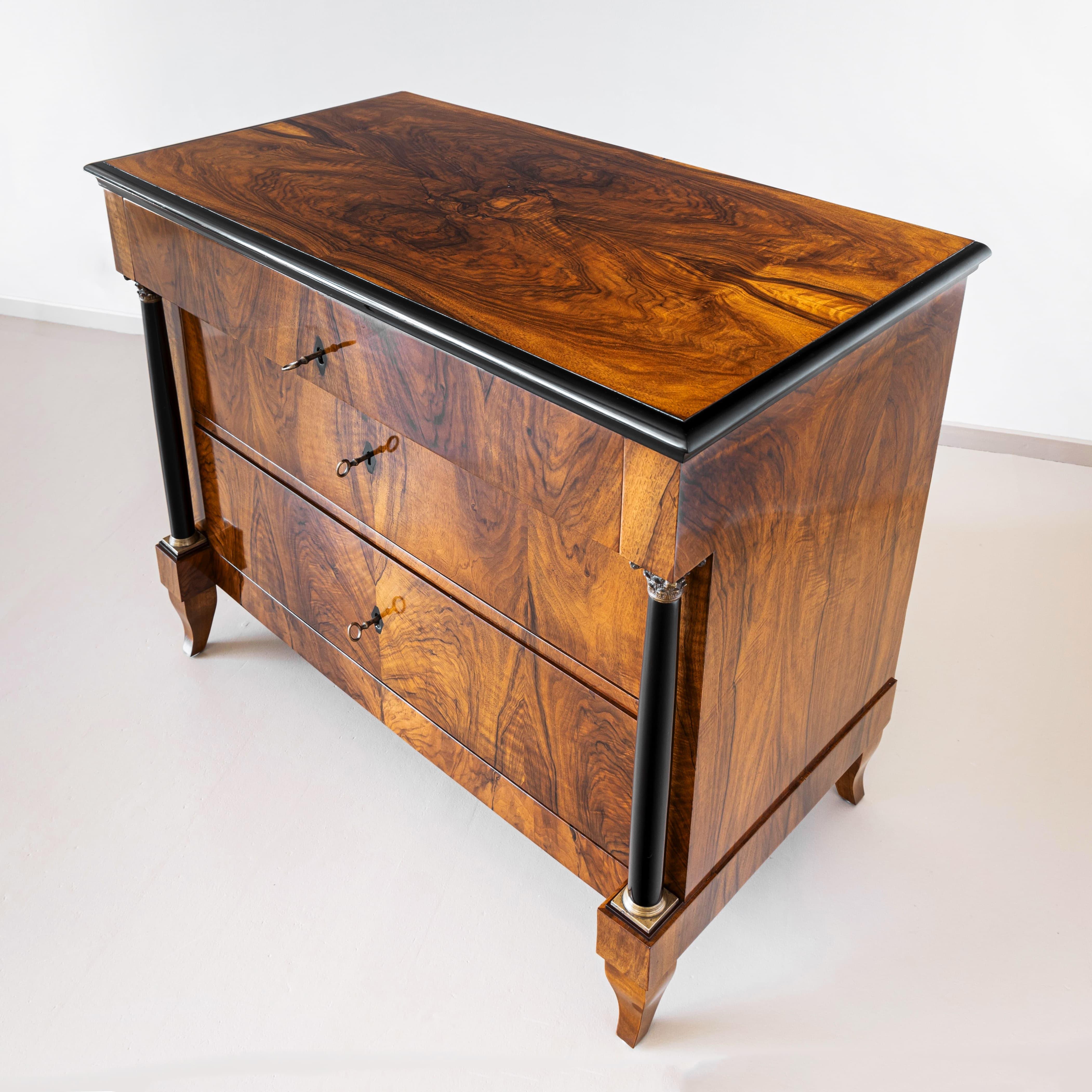 Cómoda Biedermeier Siglo XIX, Sur de Alemania en venta 2