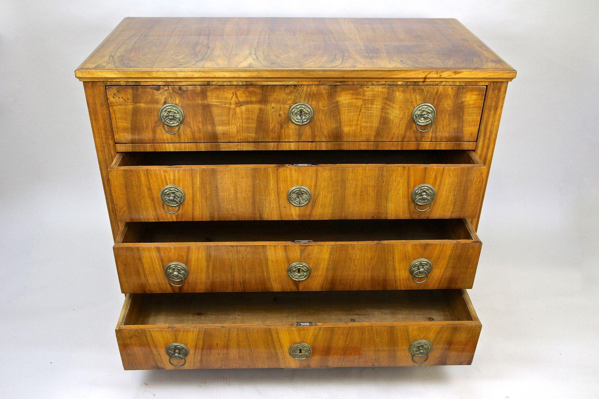 19th Century Biedermeier Chest Of Drawers/ Writing Commode, Austria ca. 1830 For Sale 5