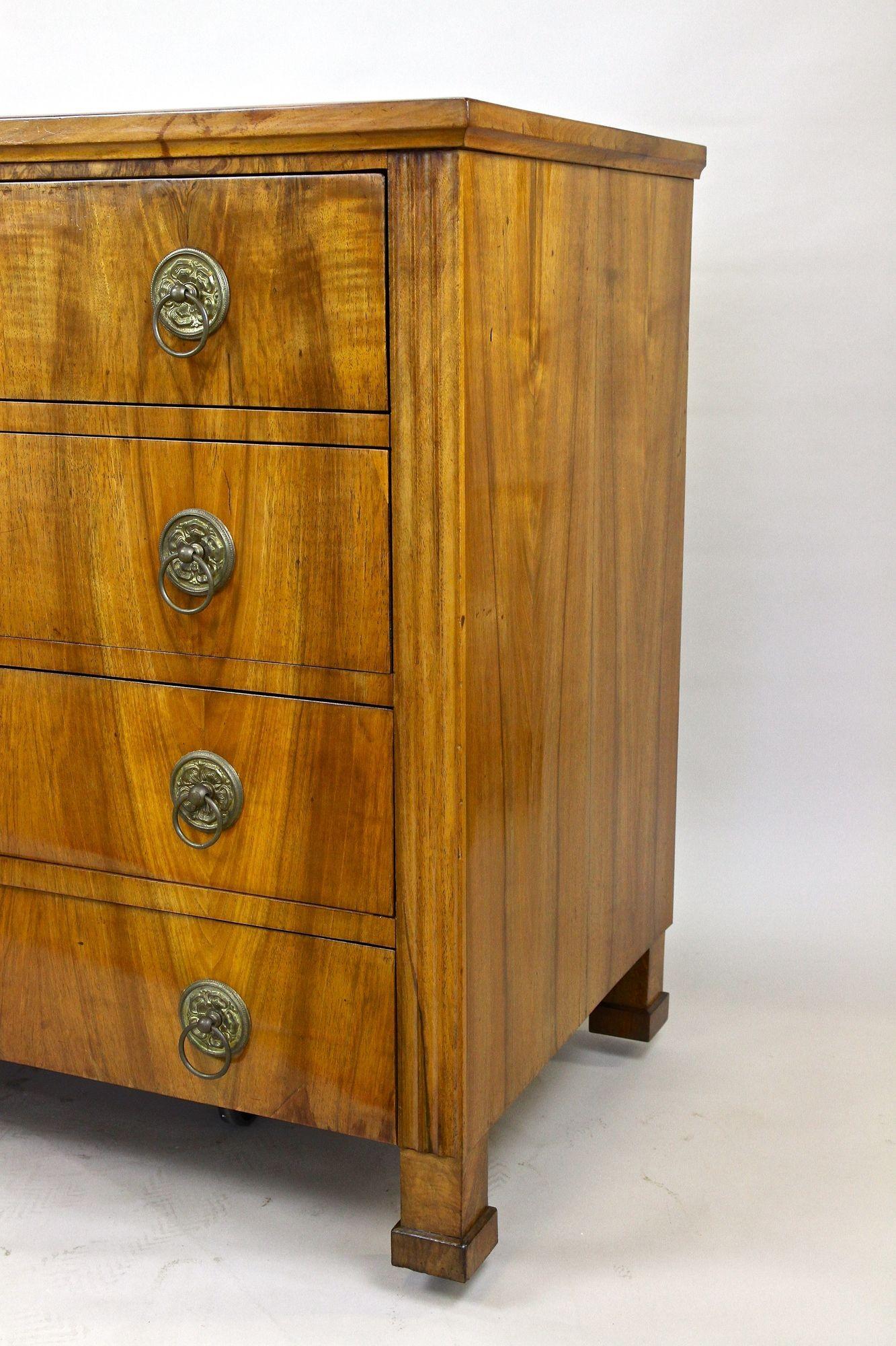 19th Century Biedermeier Chest Of Drawers/ Writing Commode, Austria ca. 1830 For Sale 7