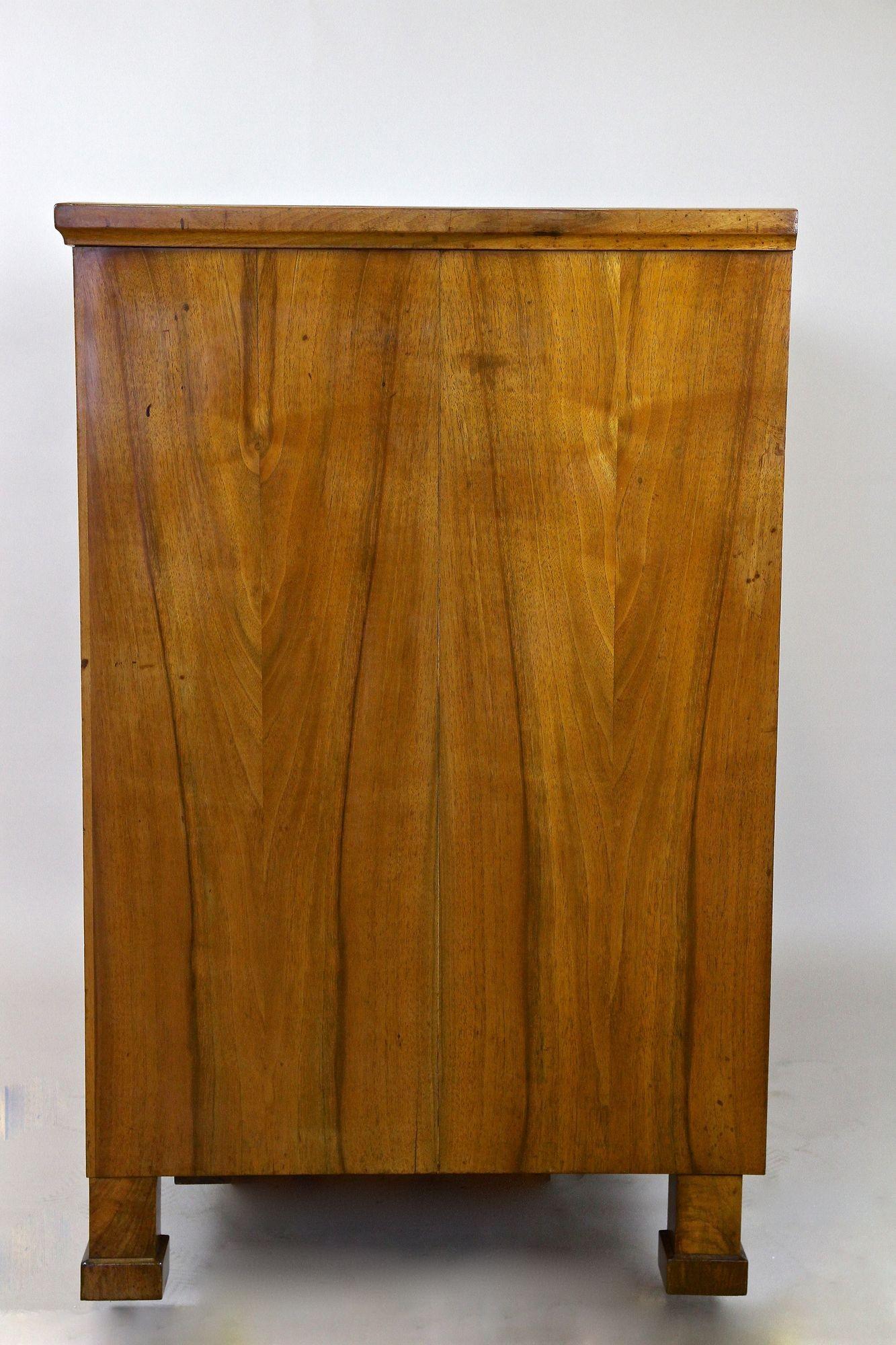 19th Century Biedermeier Chest Of Drawers/ Writing Commode, Austria ca. 1830 For Sale 9