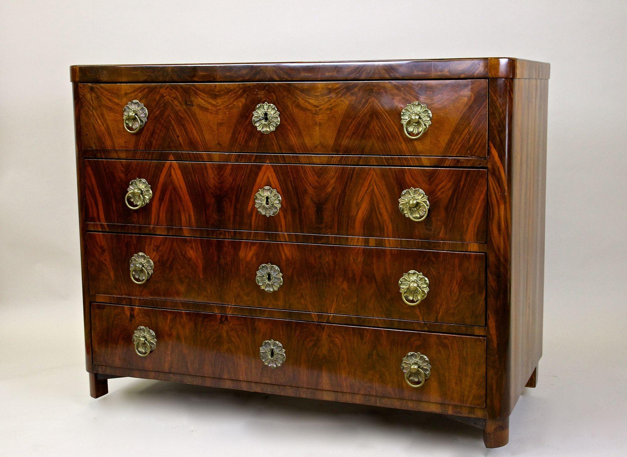 19th Century Biedermeier Chest of Drawers/ Writing Commode, Austria, ca. 1830 For Sale 11