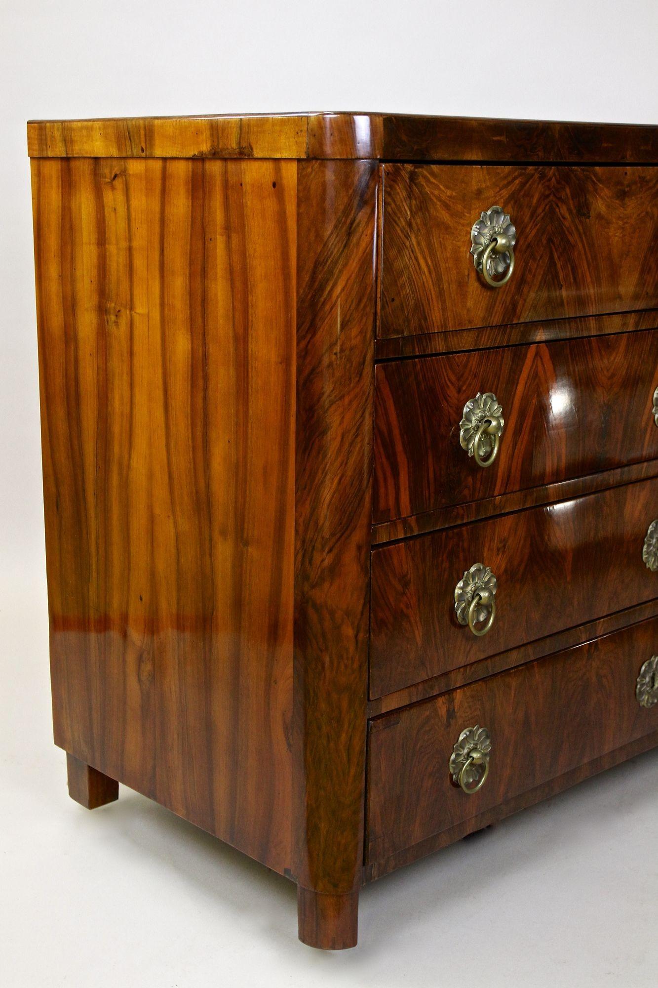 19th Century Biedermeier Chest of Drawers/ Writing Commode, Austria, ca. 1830 For Sale 1