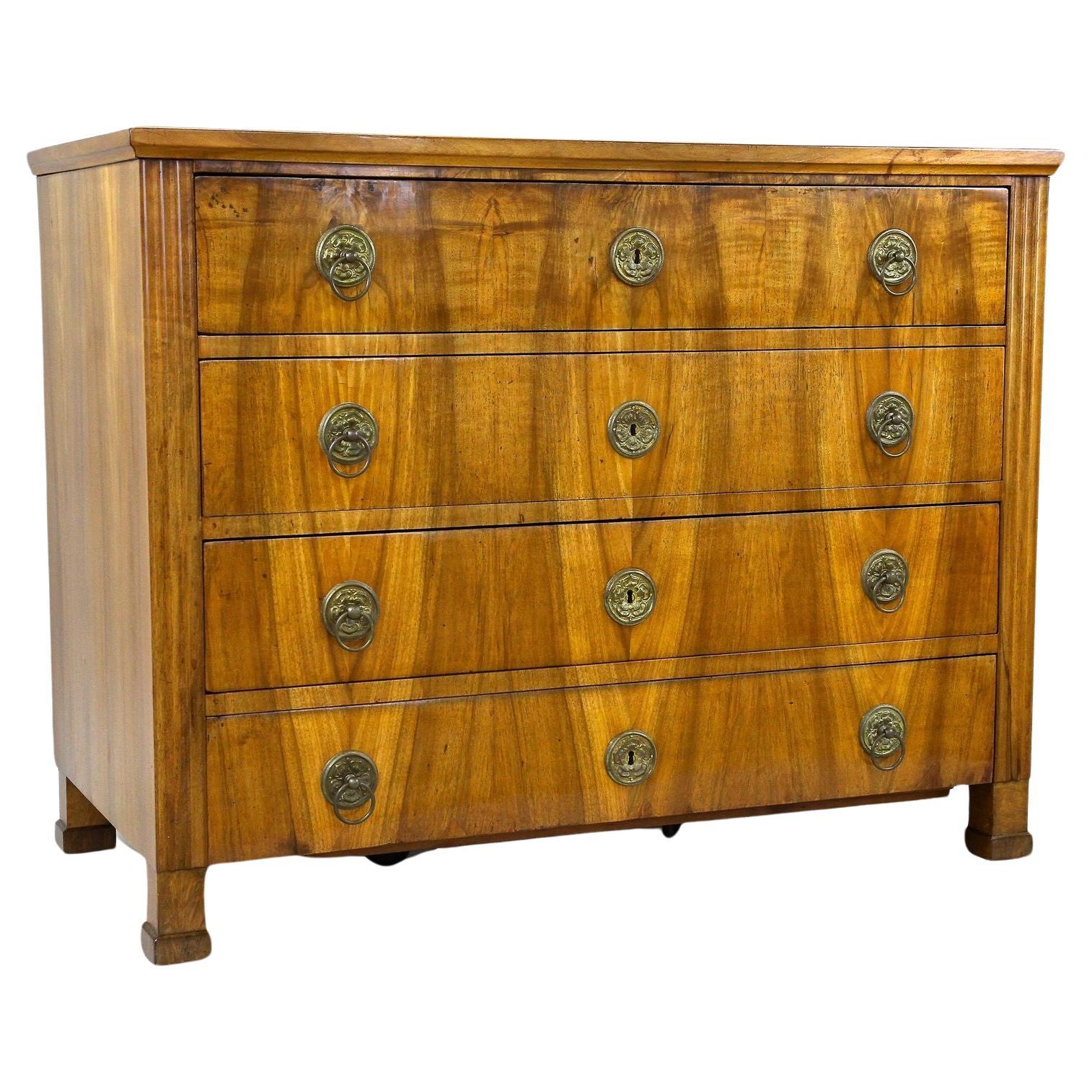 19th Century Biedermeier Chest Of Drawers/ Writing Commode, Austria ca. 1830 For Sale