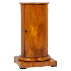 19th Century Biedermeier Column Cabinet, Cherry, Southern Germany circa 1830