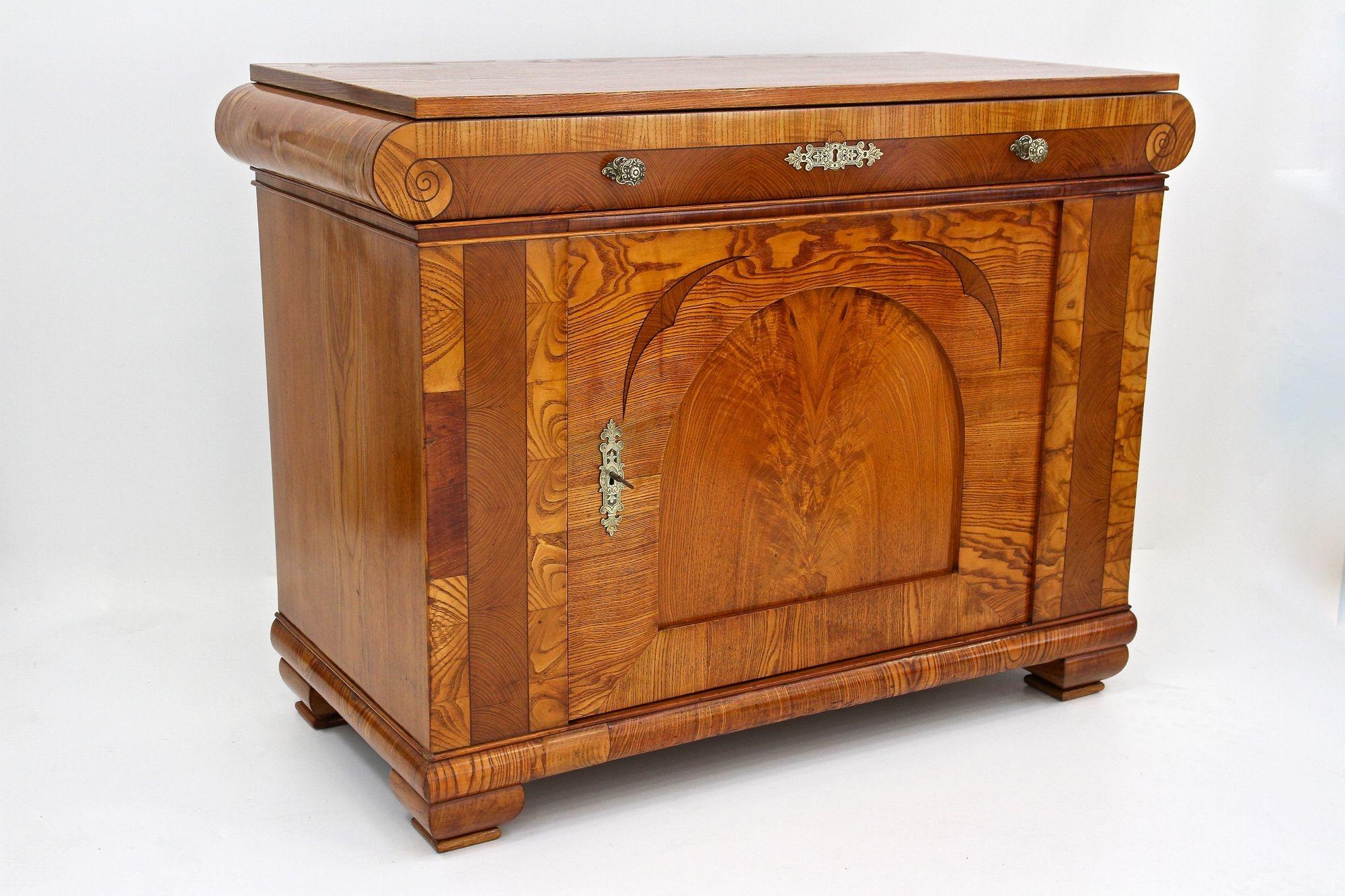 Comò Biedermeier del 19° secolo, legno di frassino - Bohemia circa 1860 in vendita 10