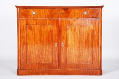 19th Century Biedermeier Commode Made in 1840s Germany, Fully Restored Mahogany