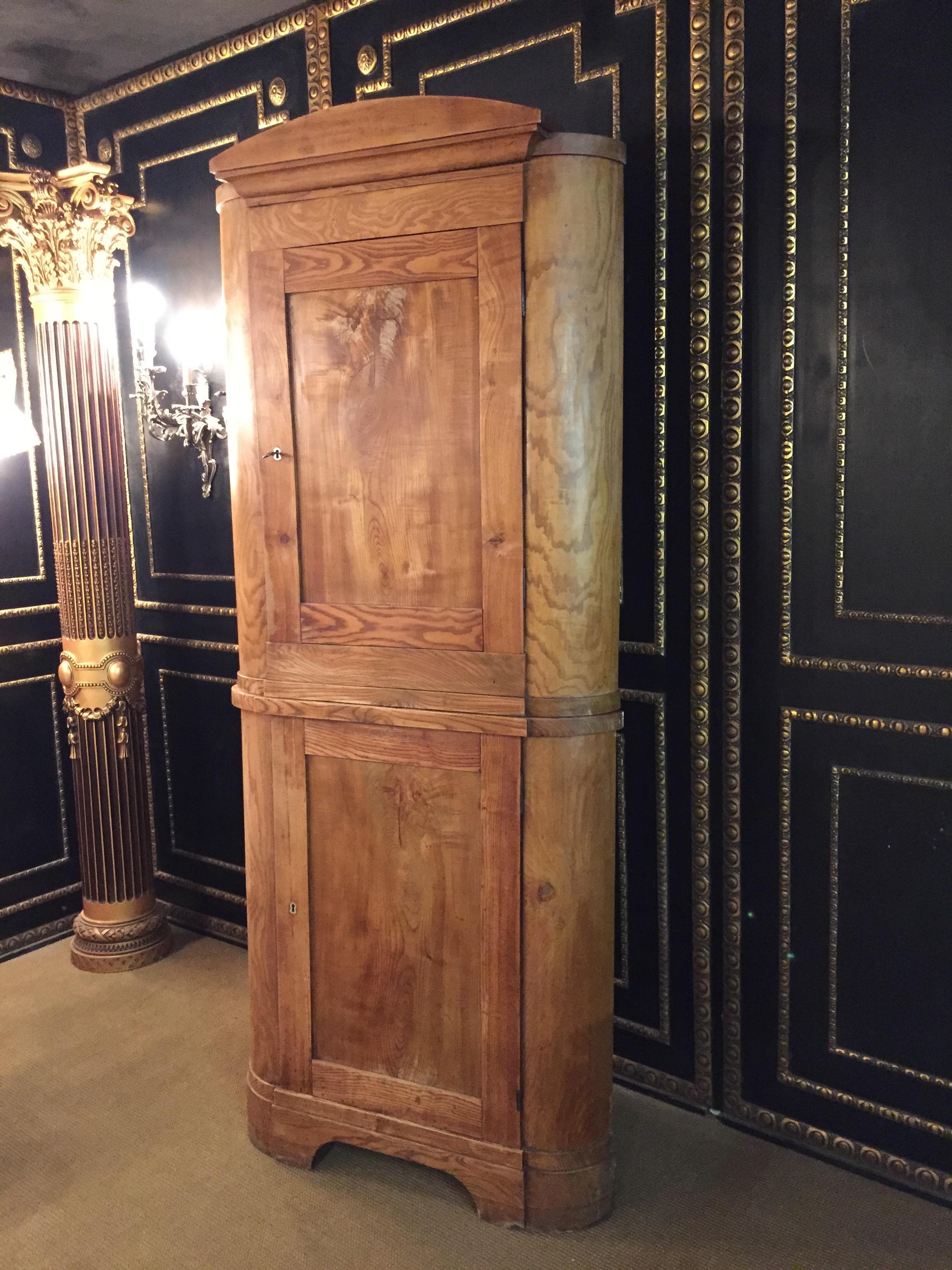 large corner cupboard