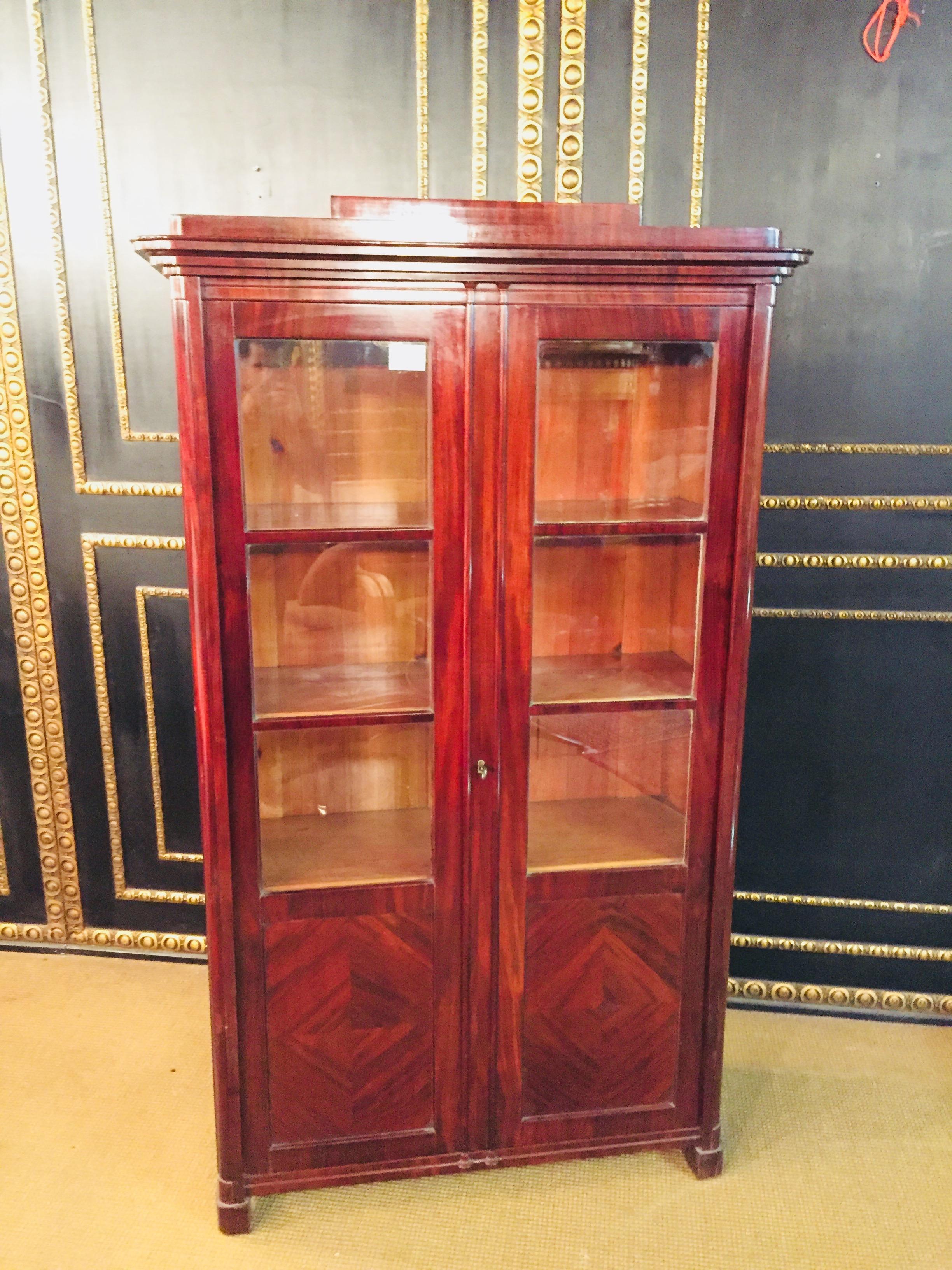 19th Century Biedermeier Display Cabinet or Vitrine, circa 1835 3