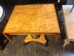 19th Century Biedermeier Drop-Leaf Table