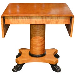 19th Century Biedermeier Drop-Leaf Table