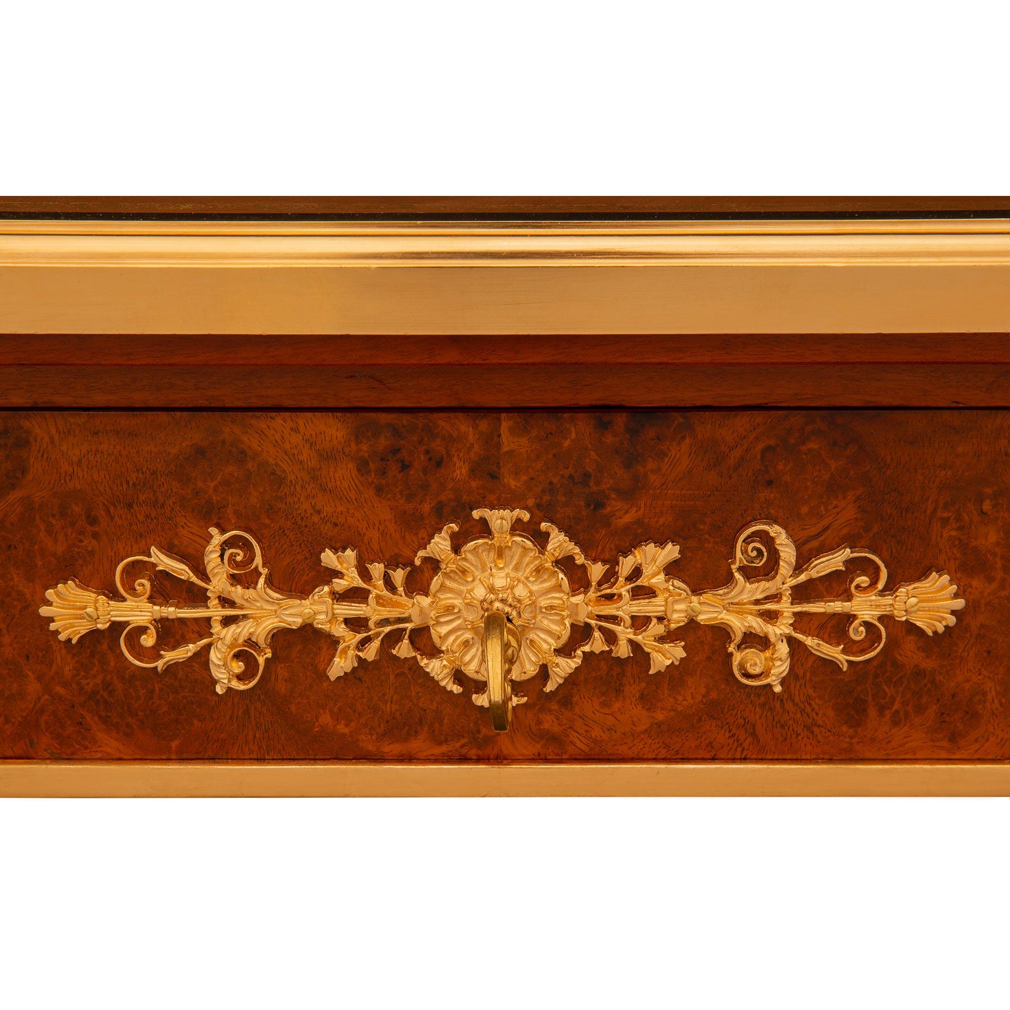 Scrivania Biedermeier Impero/Neo-Classico del XIX secolo. Scrivania di Francois Link in vendita 4