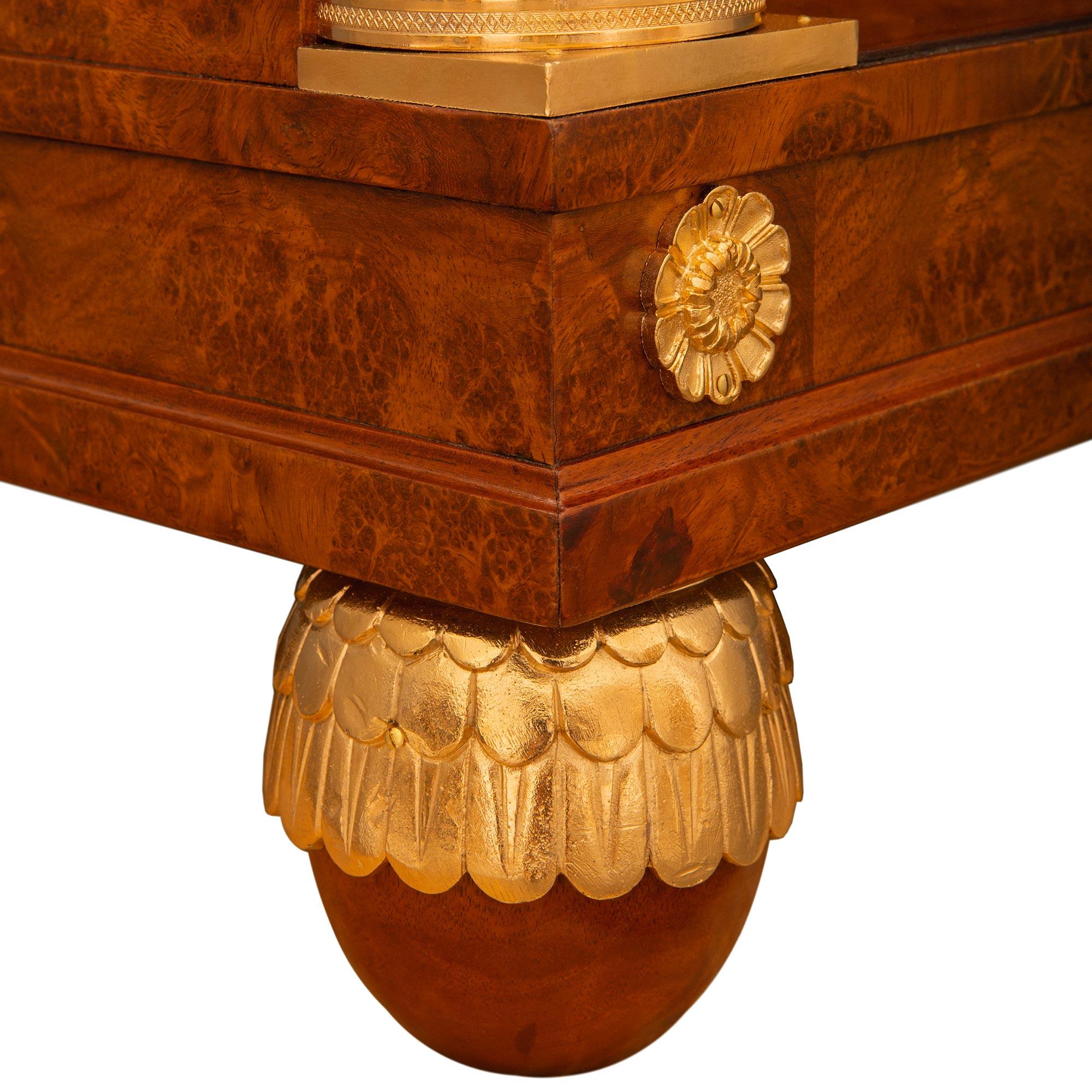 Scrivania Biedermeier Impero/Neo-Classico del XIX secolo. Scrivania di Francois Link in vendita 7