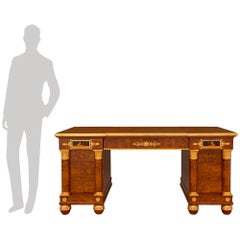 19th century Biedermeier Empire/Neo-Classical st. Desk by Francois Linke