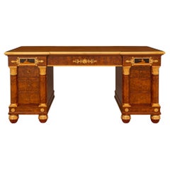 19th century Biedermeier Empire/Neo-Classical st. Desk by Francois Linke