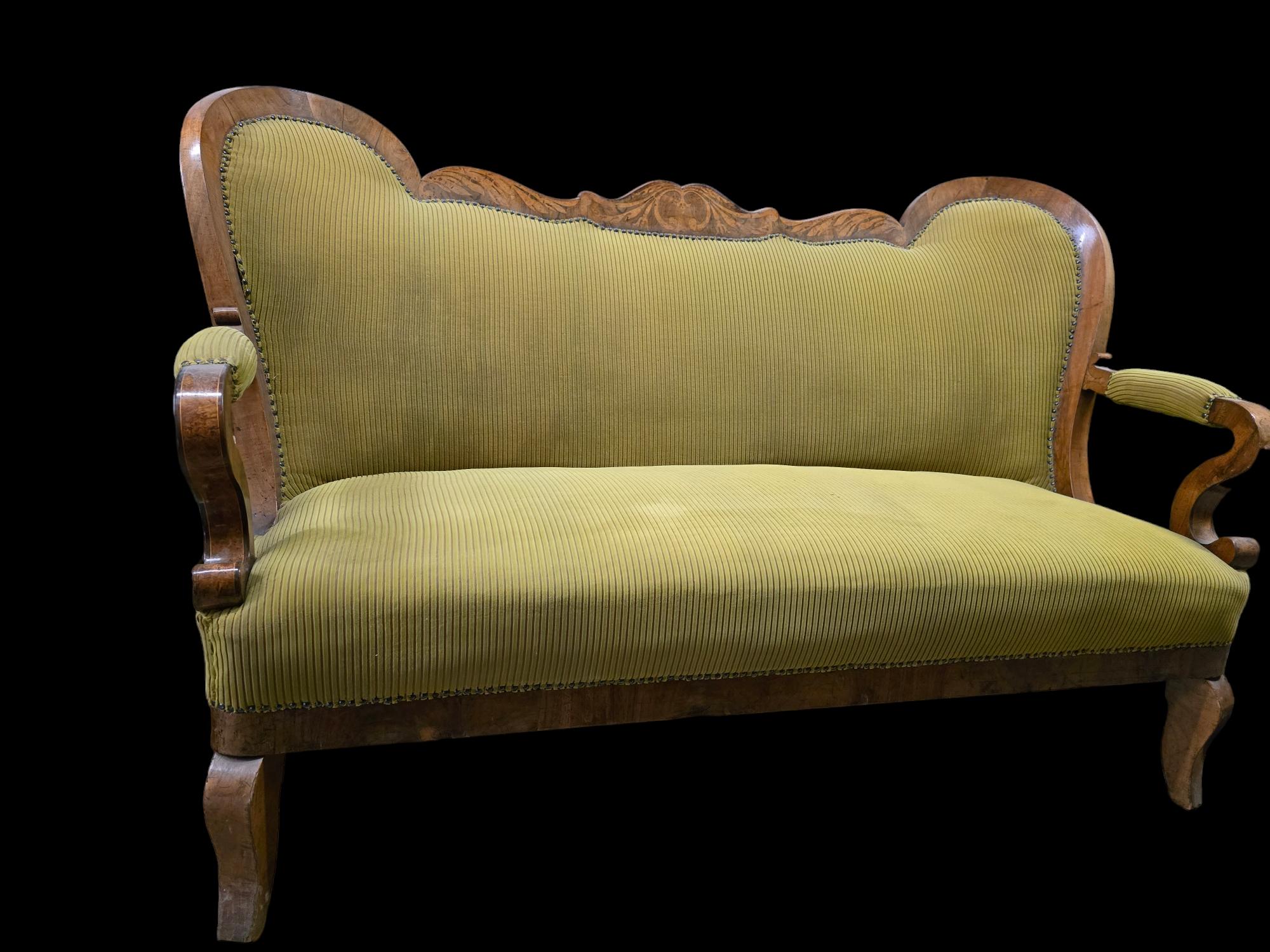 Joinery 19th Century Biedermeier gyogyoru sofa For Sale