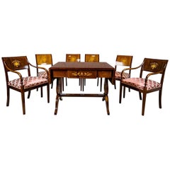 Biedermeier-Wohnzimmer-Set, 19. Jahrhundert