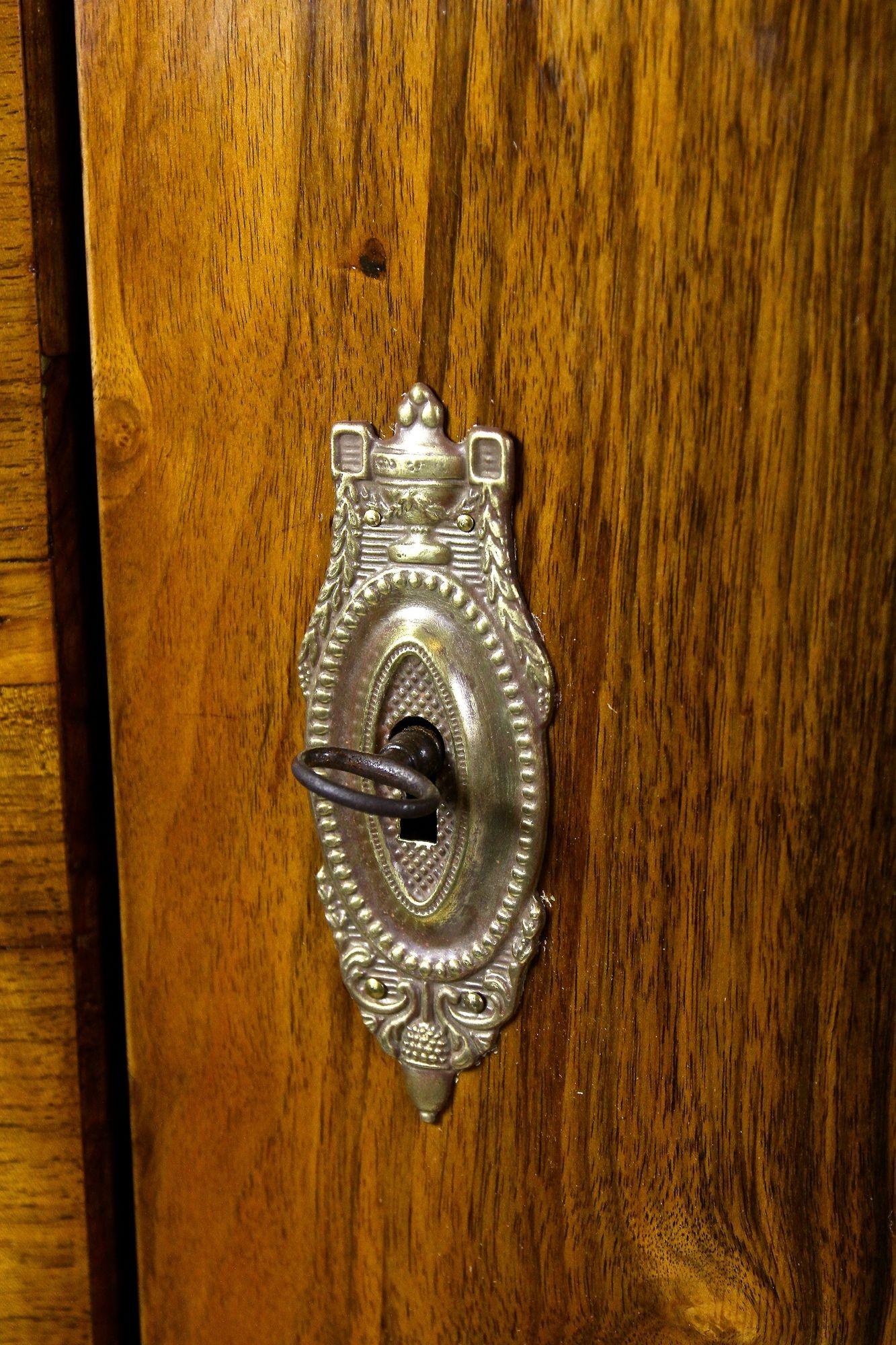 Armadi in legno di noce Biedermeier del XIX secolo, Austria, 1830 circa in vendita 4