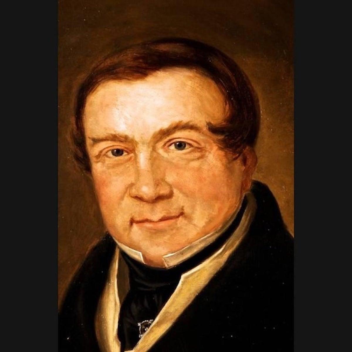 Óleo Biedermeier del siglo XIX sobre lienzo Retrato de pareja Lienzo en venta