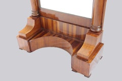 19th Century Biedermeier Period Mirror, circa 1820, Mahogany, Northern Germany